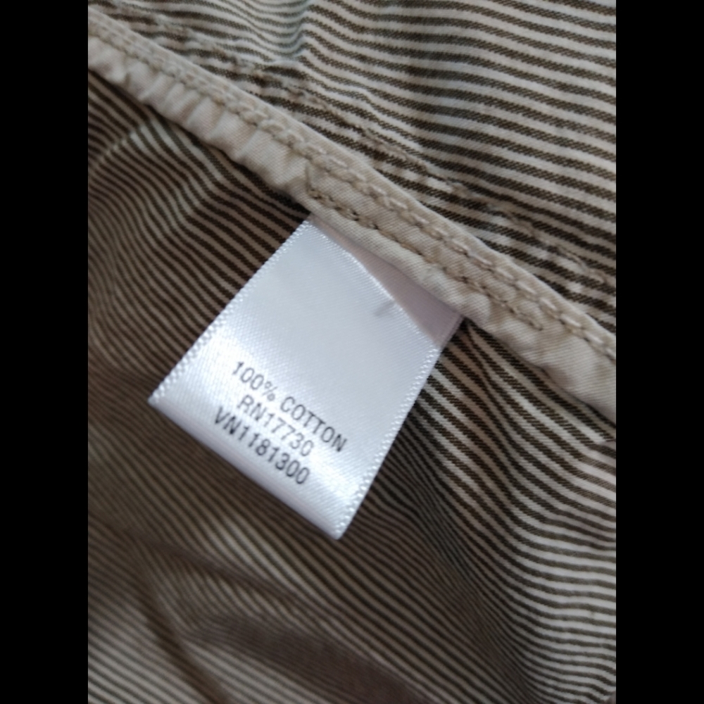 Converse Striped Button-Up Jacket Size Small - image 6